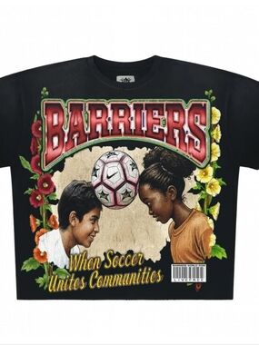 RARE!! Barriers X Nike Collab (When Soccer Unites Communities)